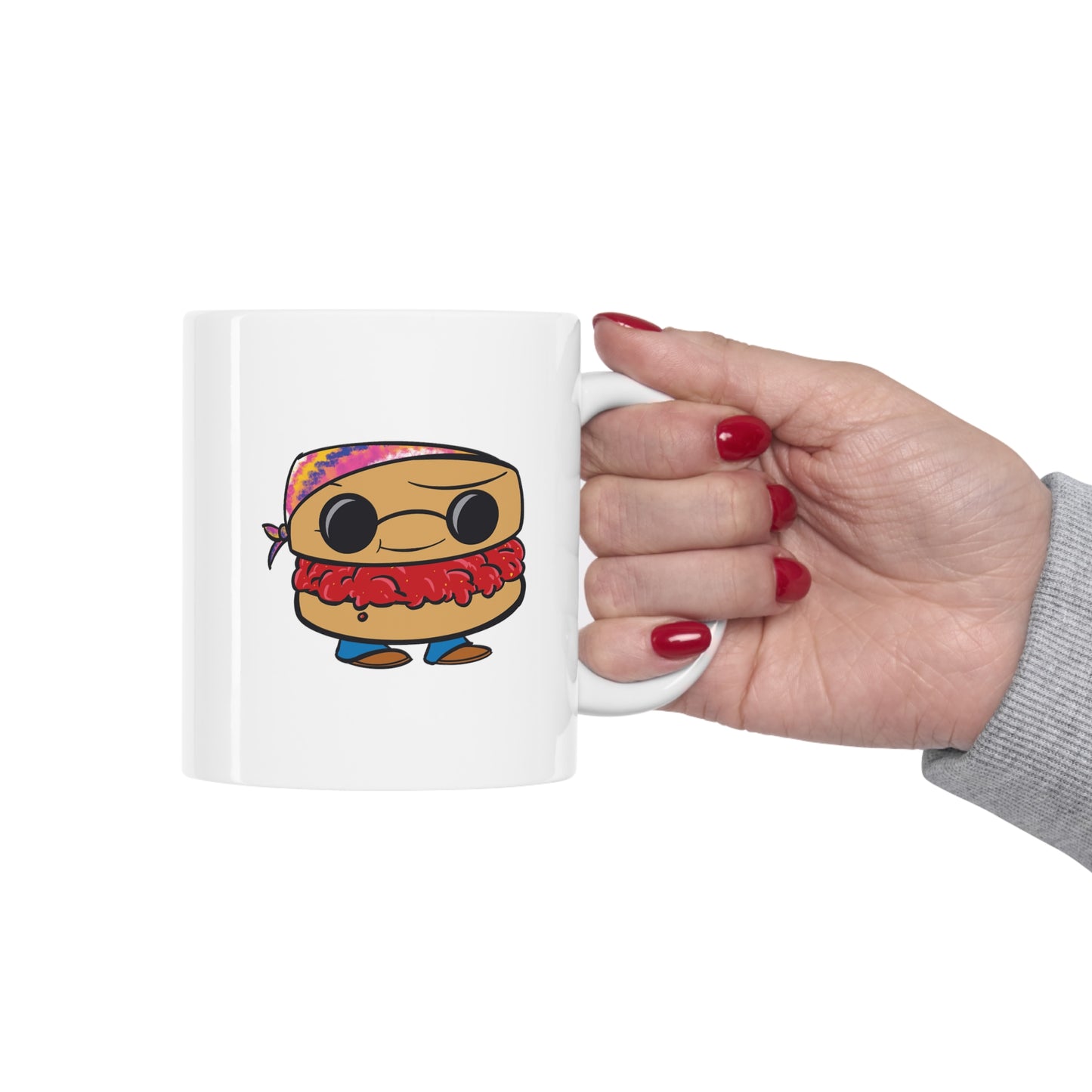 Jam Biscuit - Rise Ceramic Mug 11oz