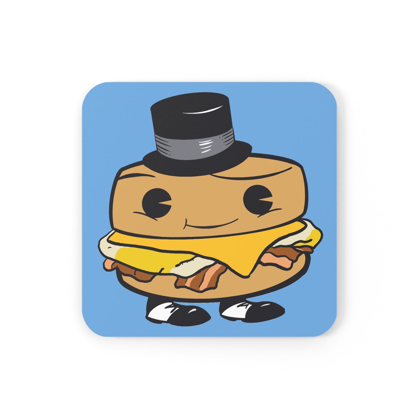 Bacon, Egg and Cheese - Cork Back Coaster