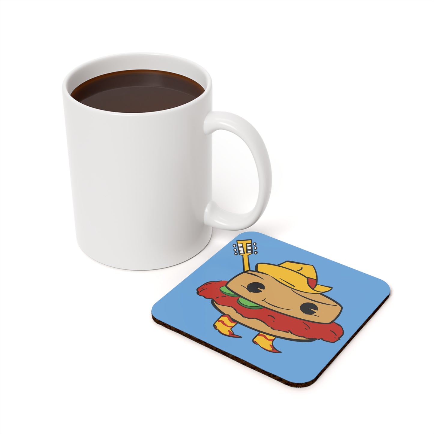 Nashville Hot - Cork Back Coaster