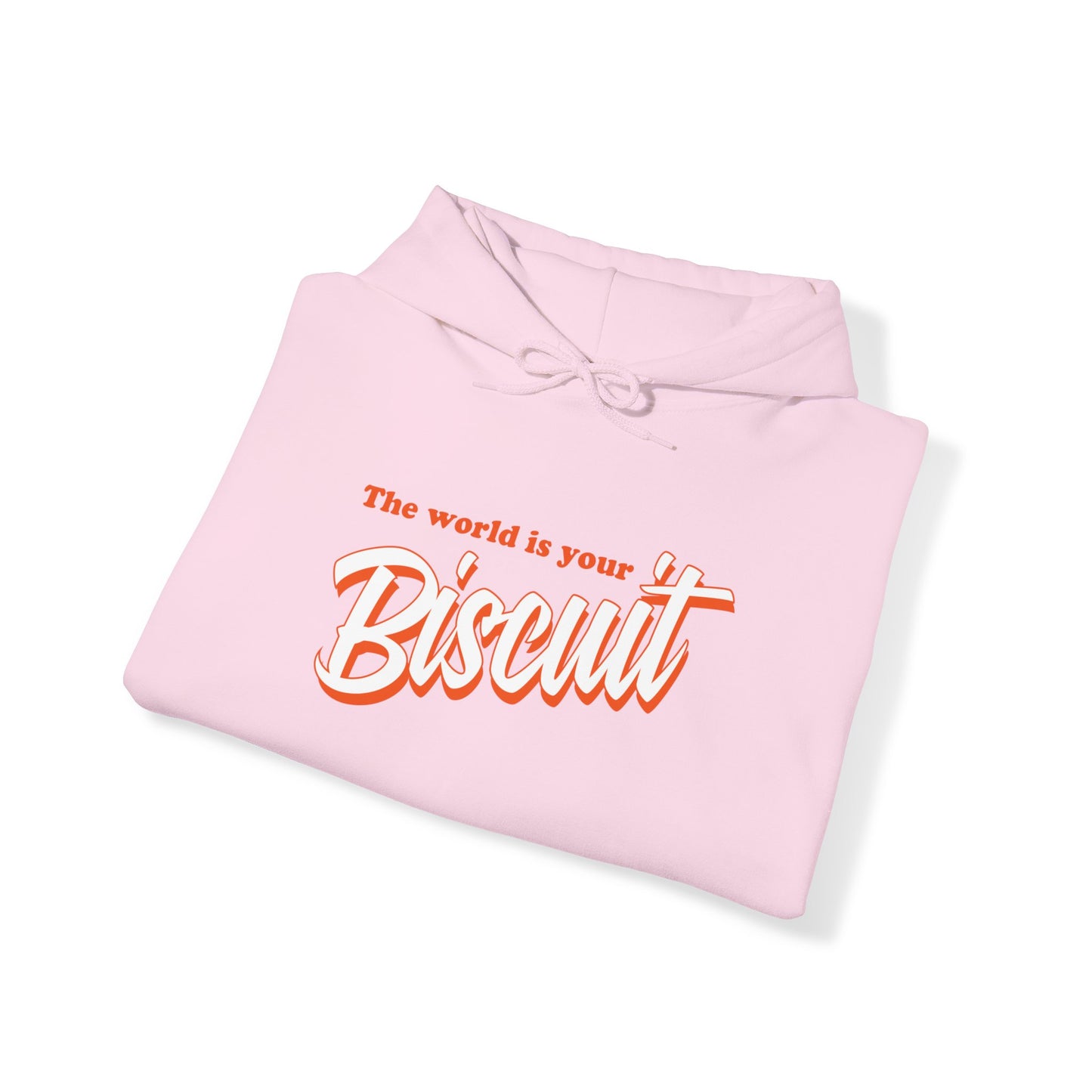 The World is Your Biscuit - Unisex Heavy Blend™ Hooded Sweatshirt