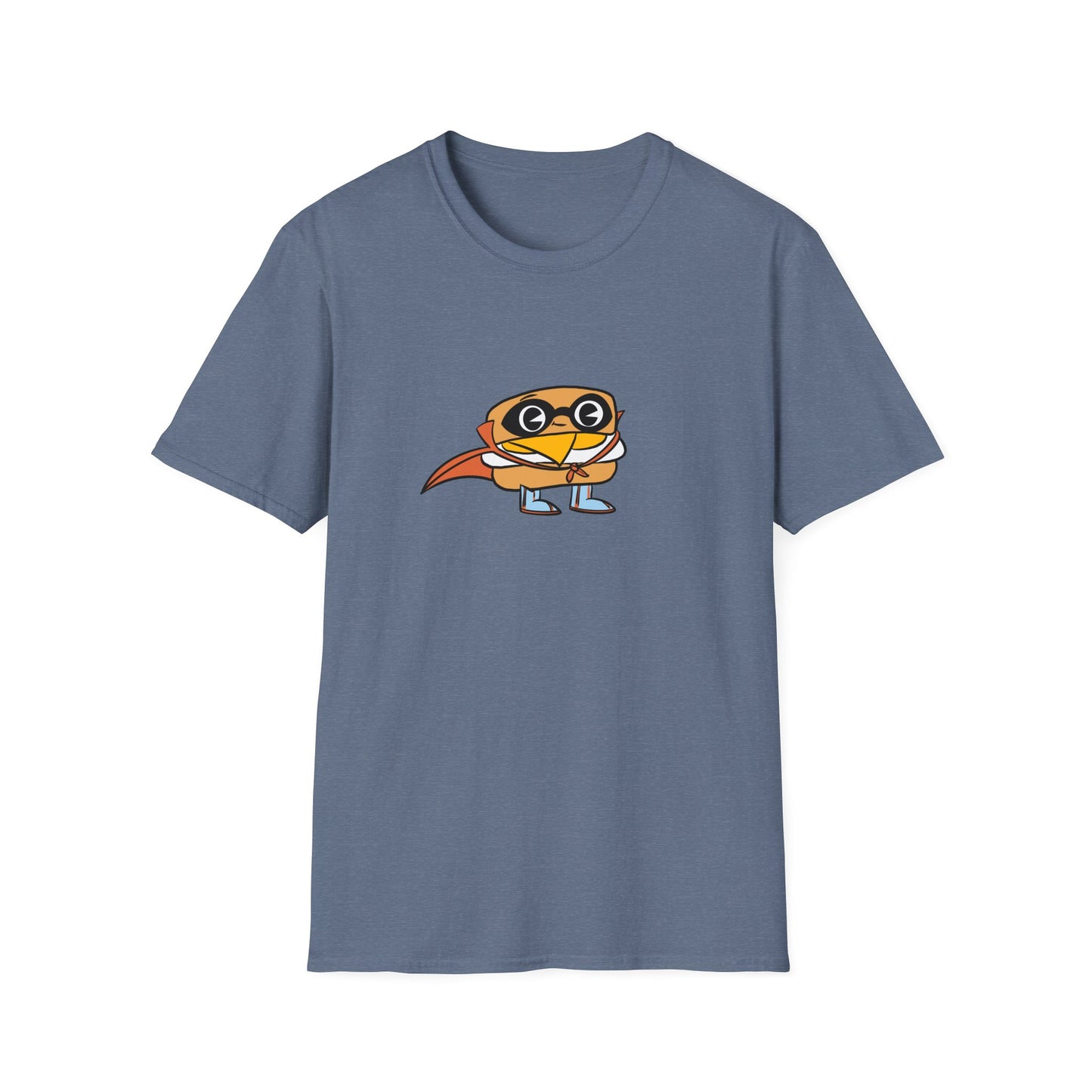 Superhero Biscuit - Unisex Softstyle T-Shirt - Charcoal