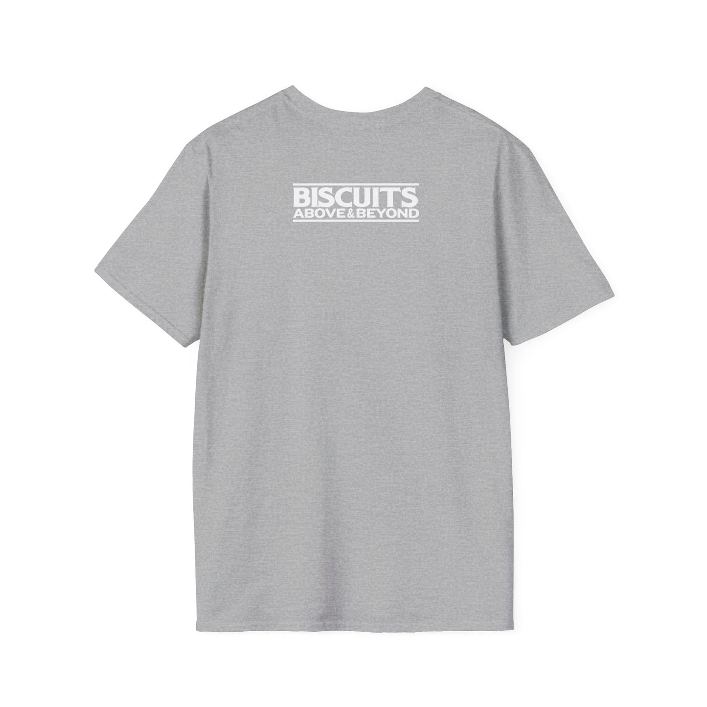 Superhero Biscuit - Unisex Softstyle T-Shirt - Charcoal