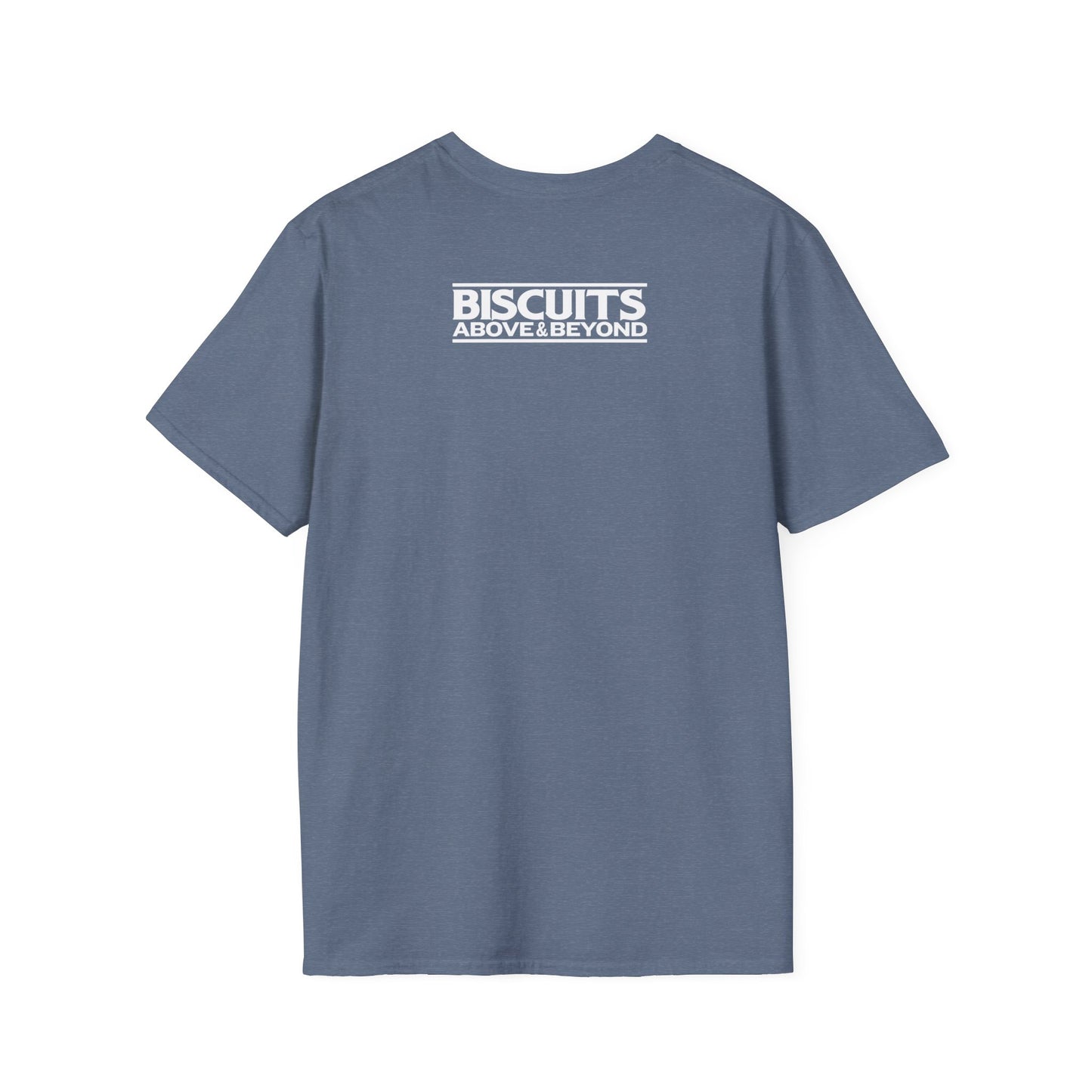Superhero Biscuit - Unisex Softstyle T-Shirt - Charcoal