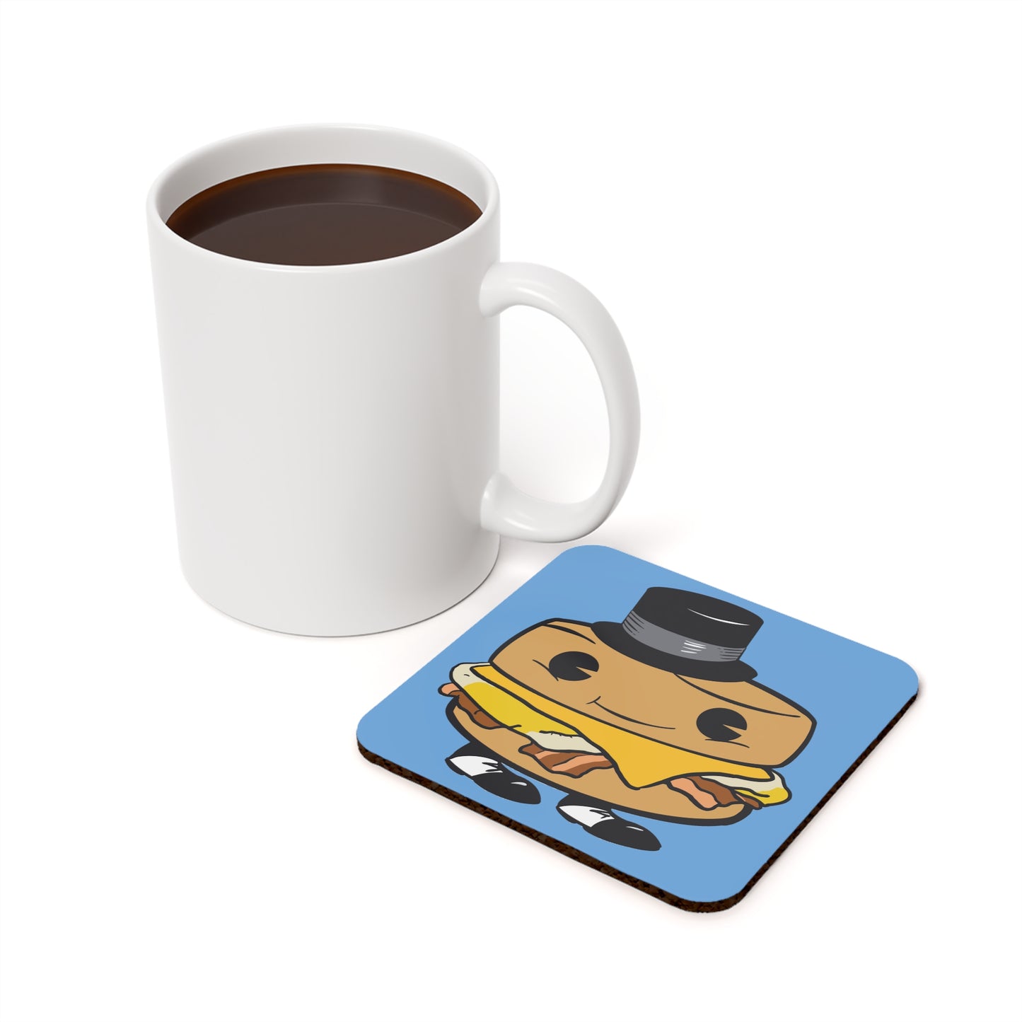 Bacon, Egg and Cheese - Cork Back Coaster