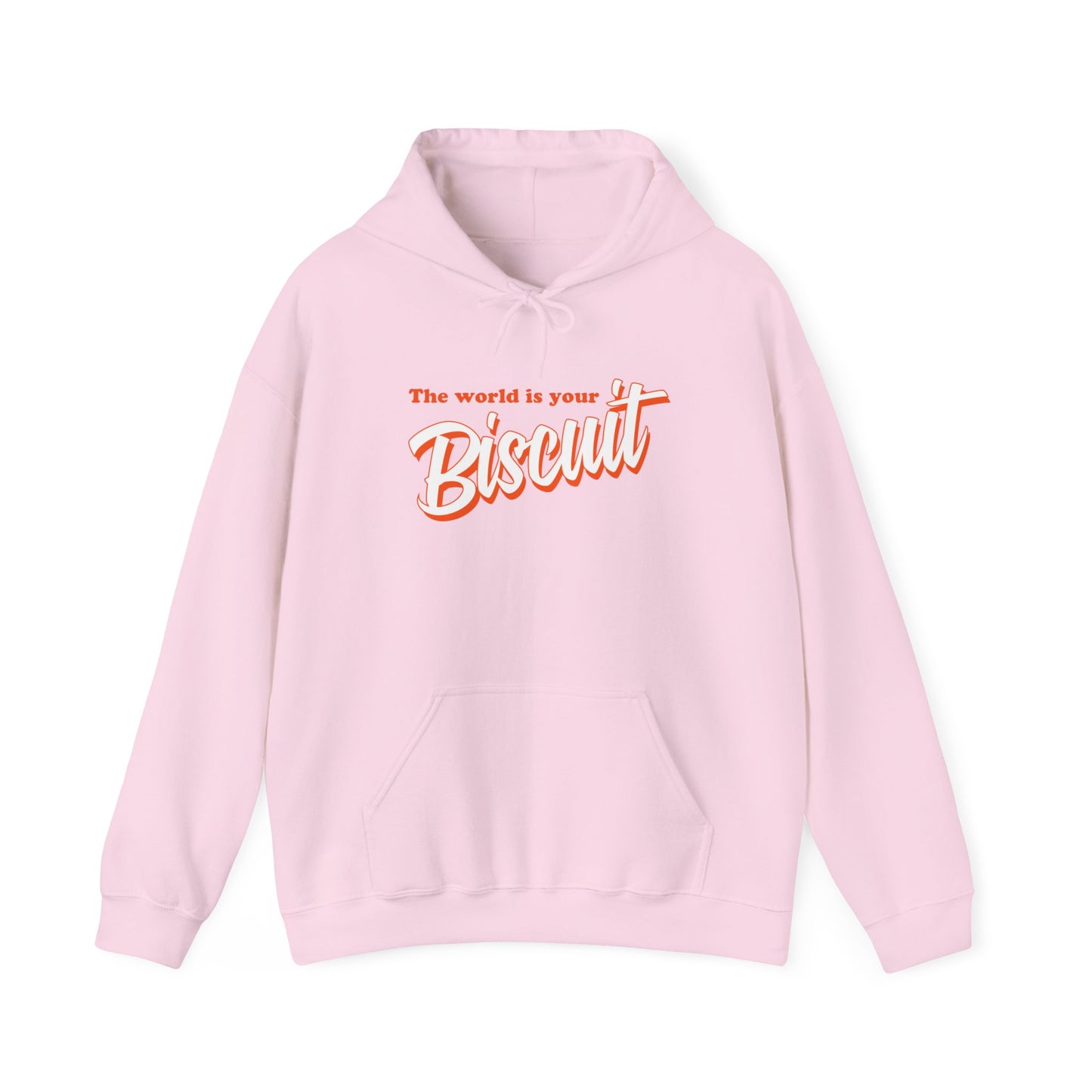 The World is Your Biscuit - Unisex Heavy Blend™ Hooded Sweatshirt