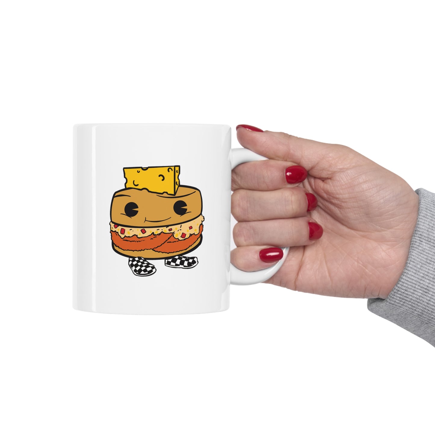 Fried Green Tomato Biscuit - Rise Ceramic Mug 11oz