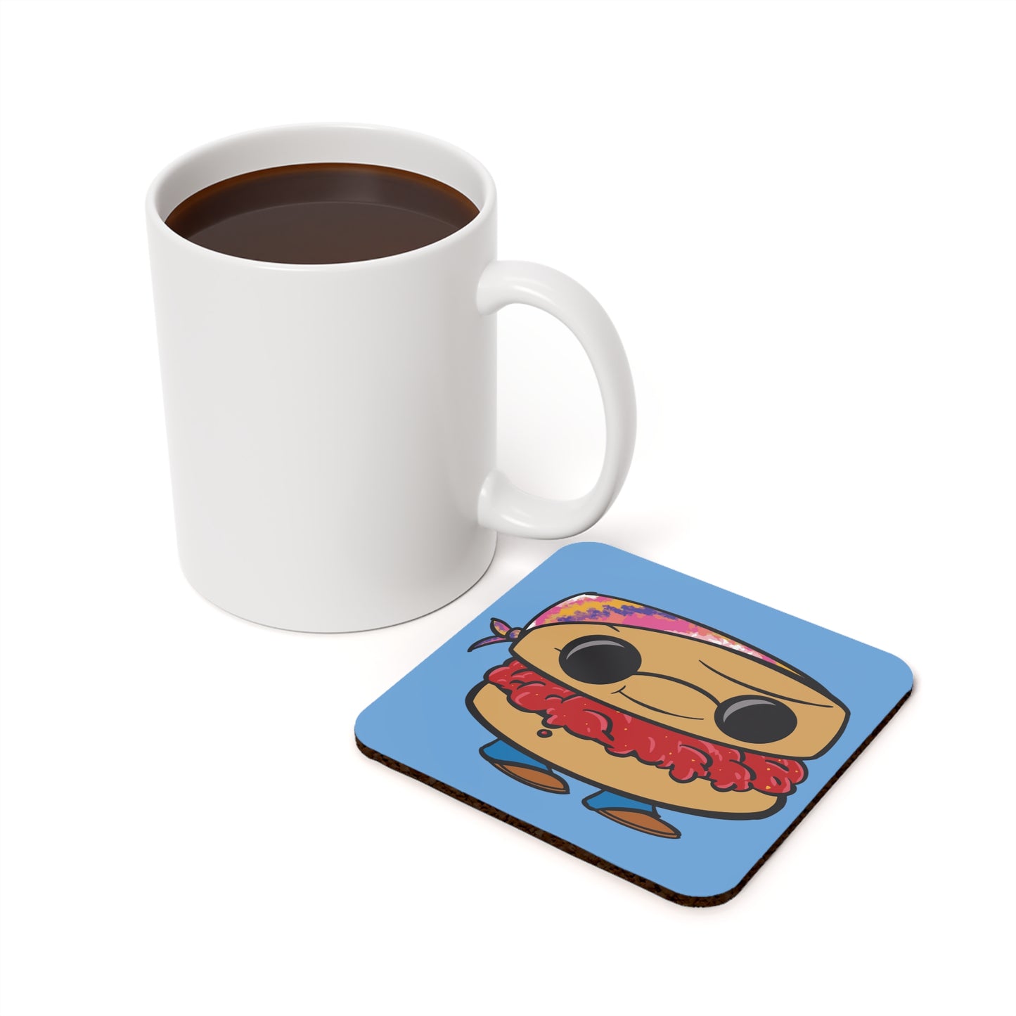 Jam - Cork Back Coaster