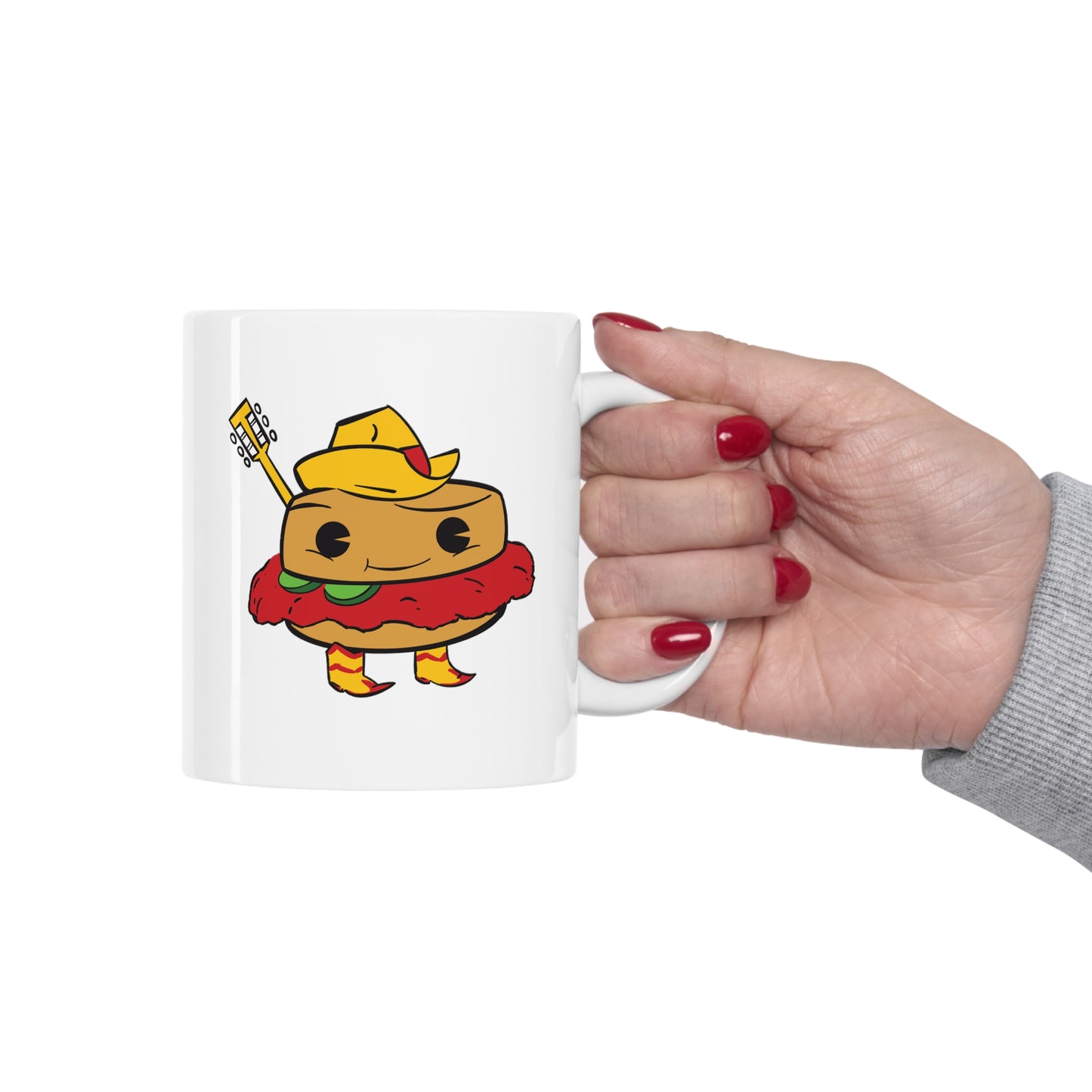 Nashville Hot Chicken Biscuit - Rise Ceramic Mug 11oz