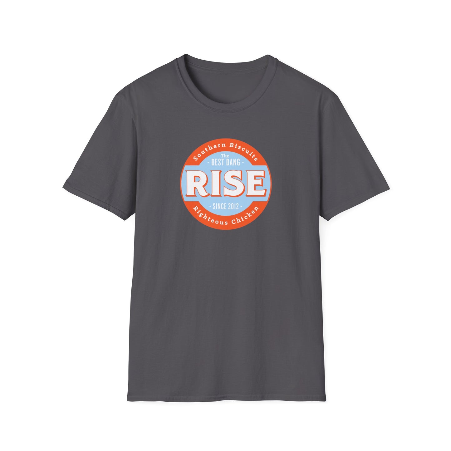 Rise - Unisex Softstyle T-Shirt - Charcoal
