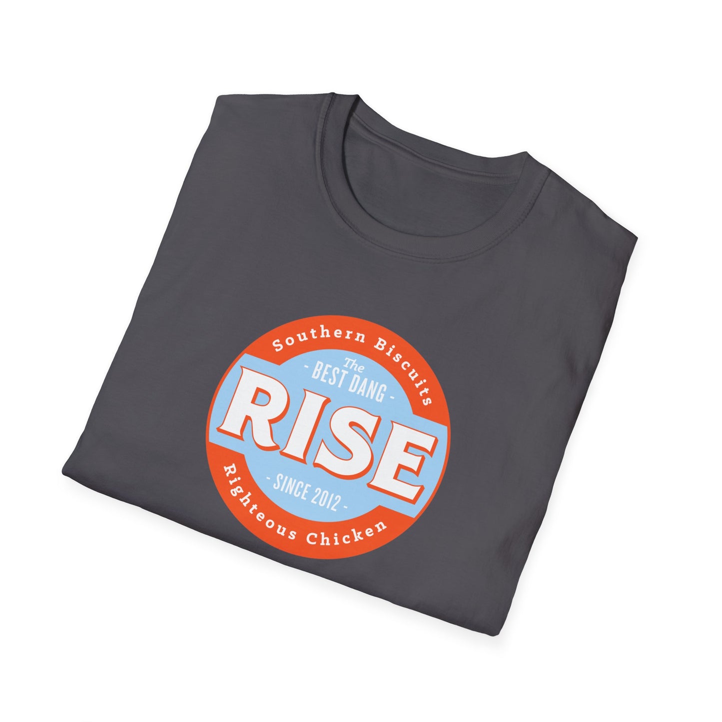 Rise - Unisex Softstyle T-Shirt - Charcoal