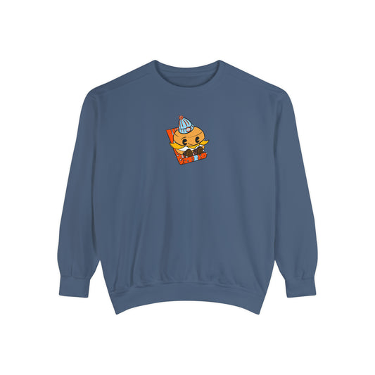 Sledding Biscuit - Unisex Garment-Dyed Sweatshirt