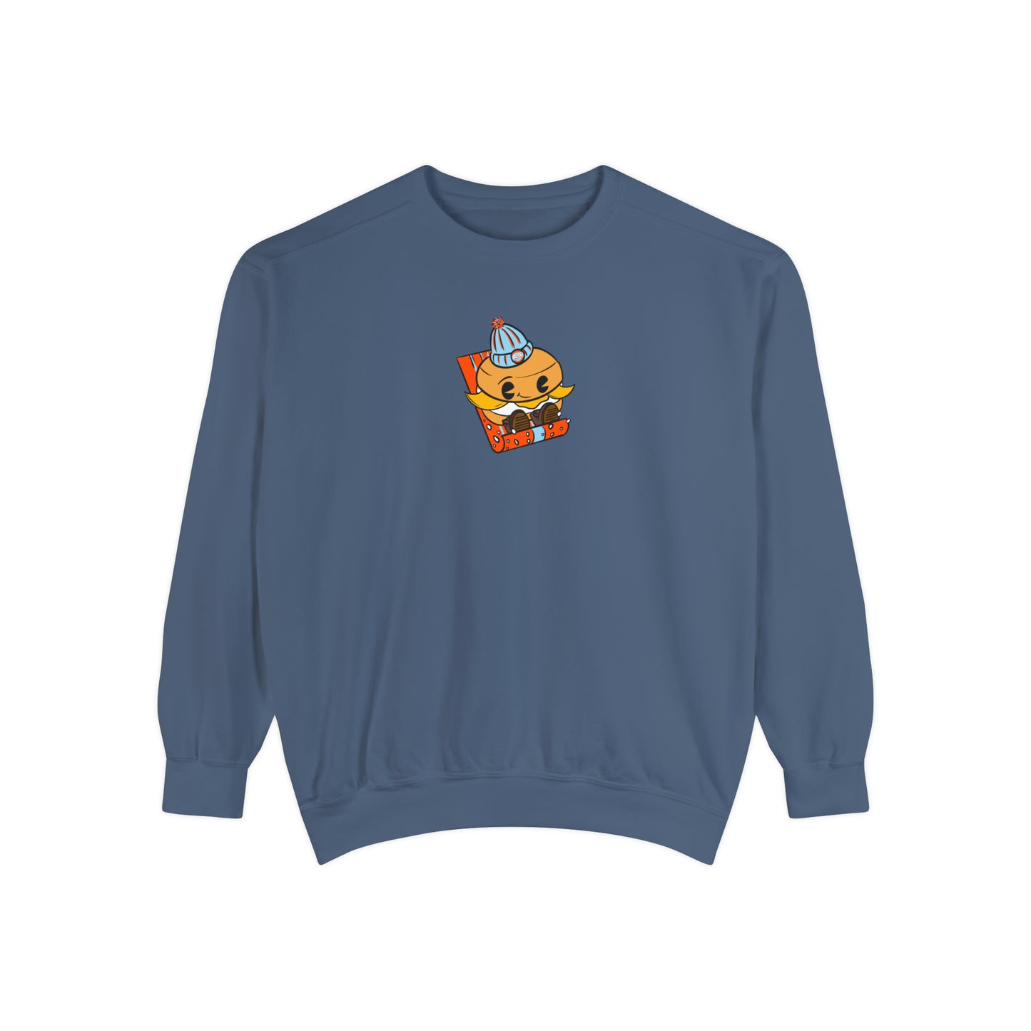 Sledding Biscuit - Unisex Garment-Dyed Sweatshirt