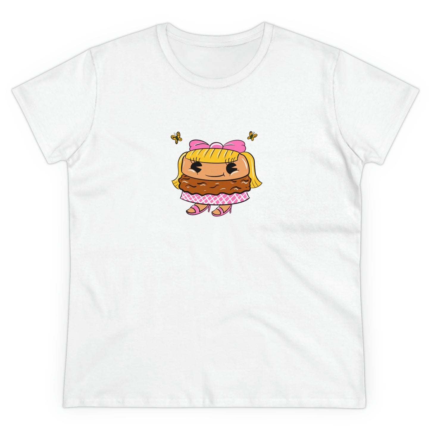 Rise Biscuit Doll T-Shirt - White